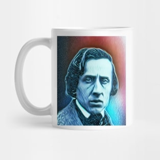 Frédéric Chopin Abstract Portrait | Frédéric Chopin Artwork 5 Mug